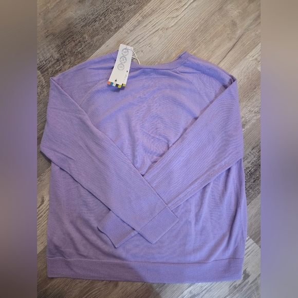 Smartwool Men's Lavender Crewneck Sweater - Picture 2 of 5